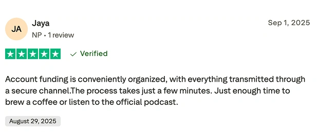 Melbet verified user review screenshot