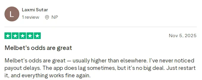 A player's honest review of MelBet's pros and cons