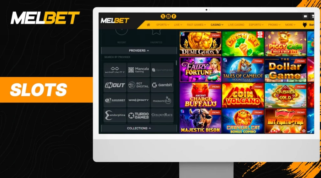 A variety of roulette games on the Melbet website