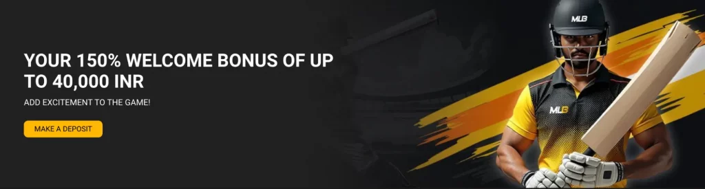 MelBet 150% welcome bonus
